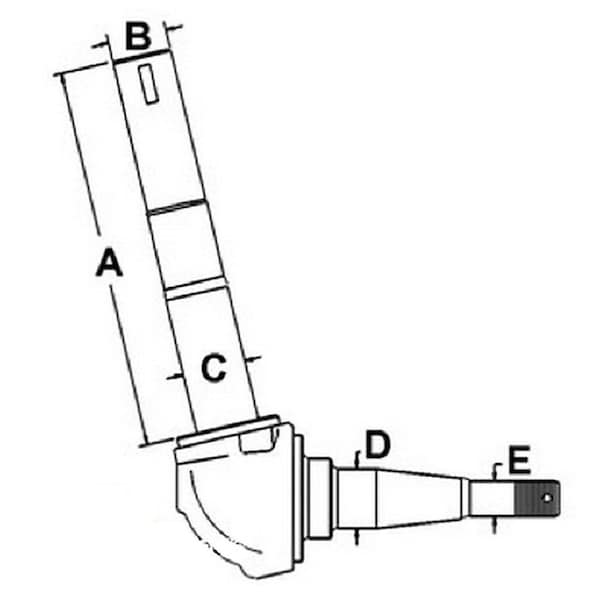 Aftermarket Left Hand Spindle F2NN3106CA - main